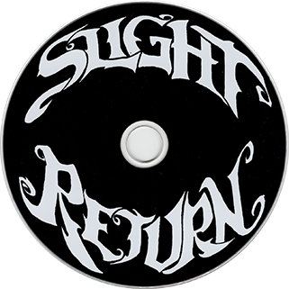 Slight Return CD Vicious Tides label